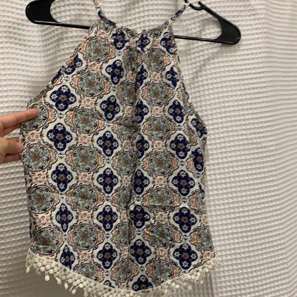 Chic patterned blouse - Picture 4 of 4